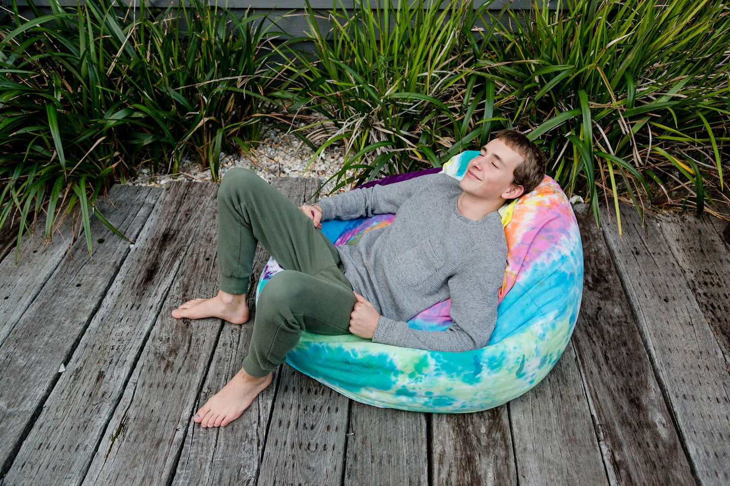 BEAN BAG CHAIR TIE DYE KIT (4 FOOT)